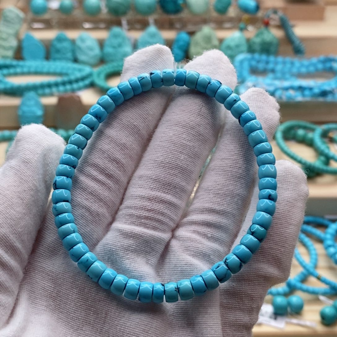 绿松石珠宝奇石未镶嵌