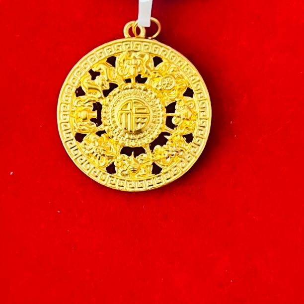 【思思专享】 足金999饰品 罗盘吊坠 GP 1.11