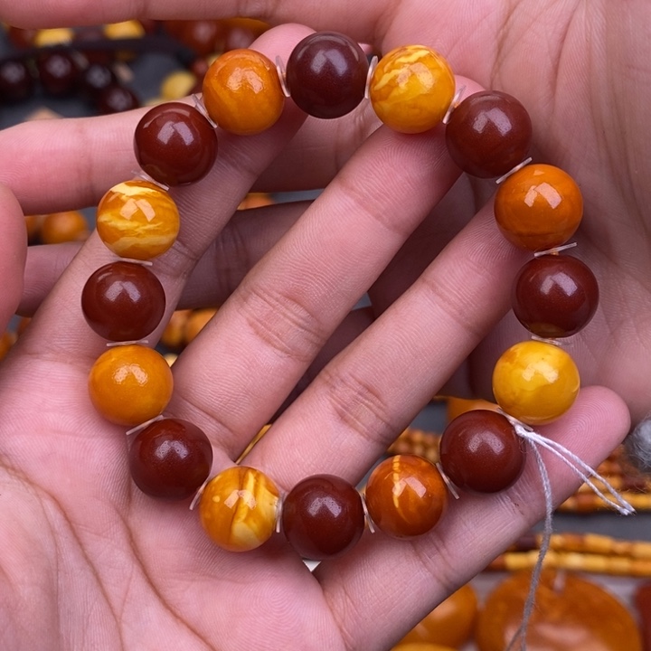 琥珀未镶嵌裸石蜜蜡L