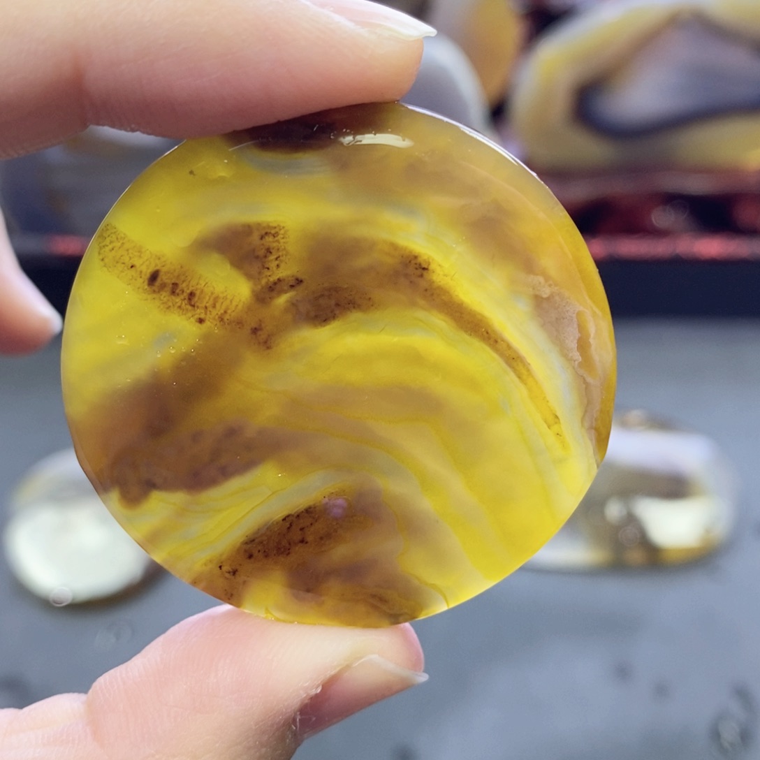 玛瑙/玉髓颈饰未镶嵌编号62