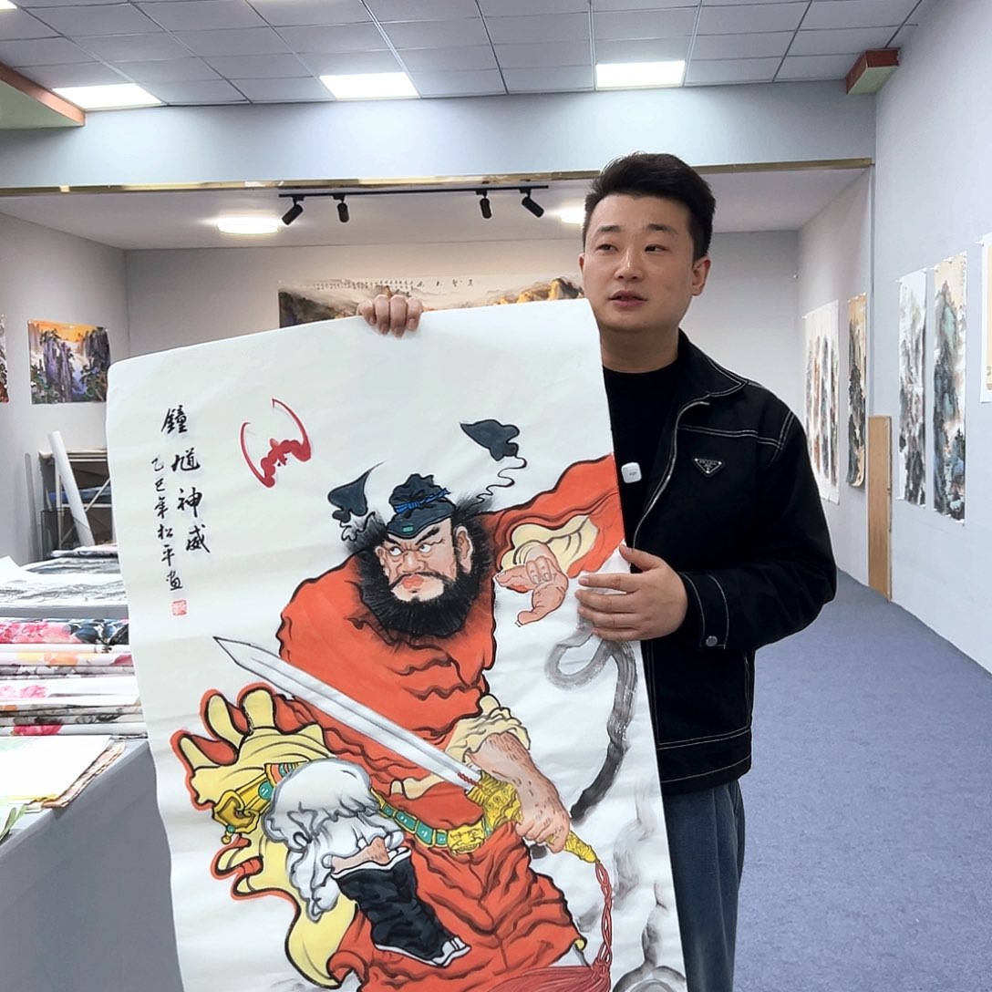 国画国画作品宣纸纯手绘