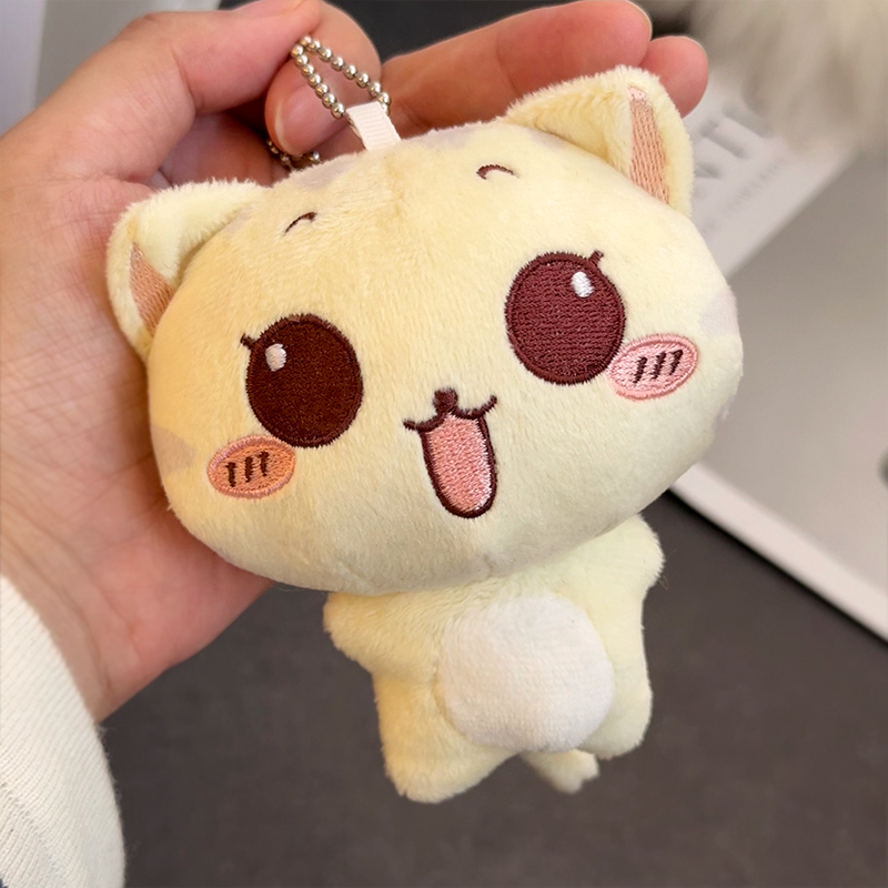 可爱CC猫毛绒玩偶软萌公仔猫咪挂件变身COS初音灰太狼包挂送女生