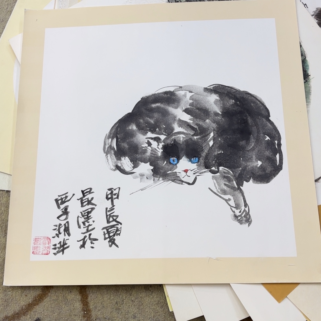 国画国画老师作品刘