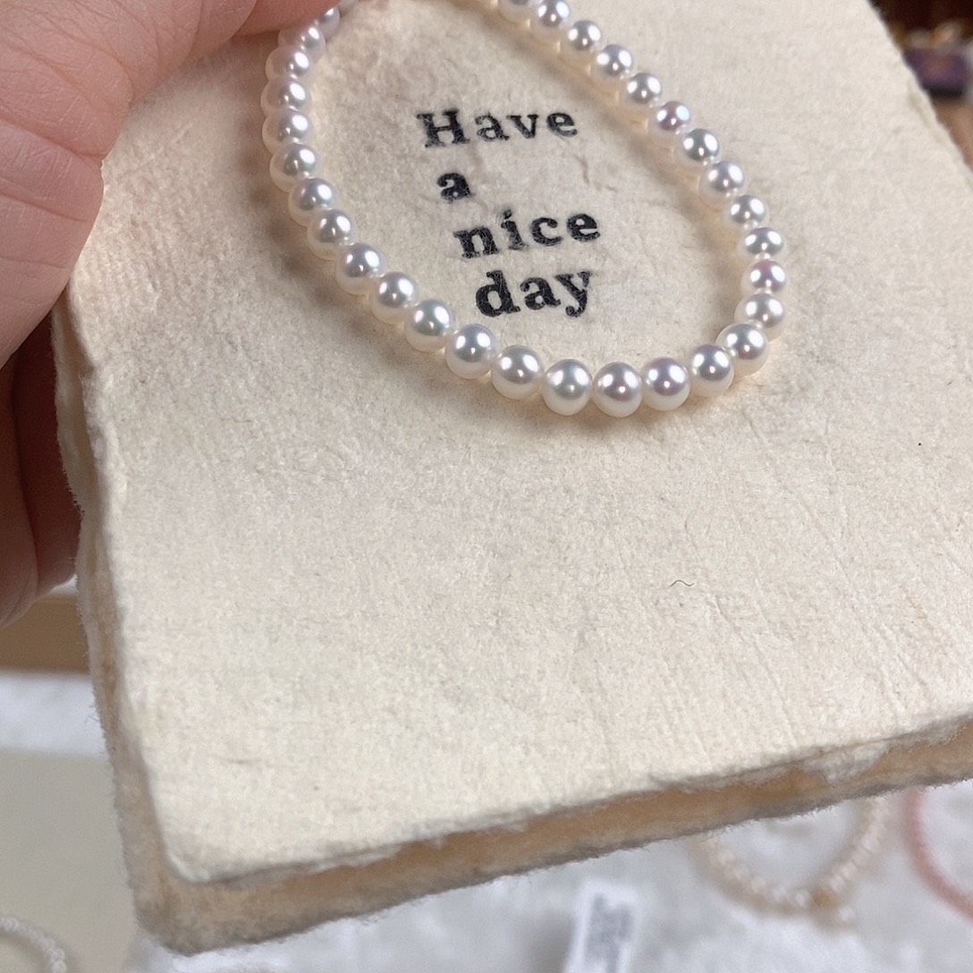 未镶嵌淡水珍珠手绳