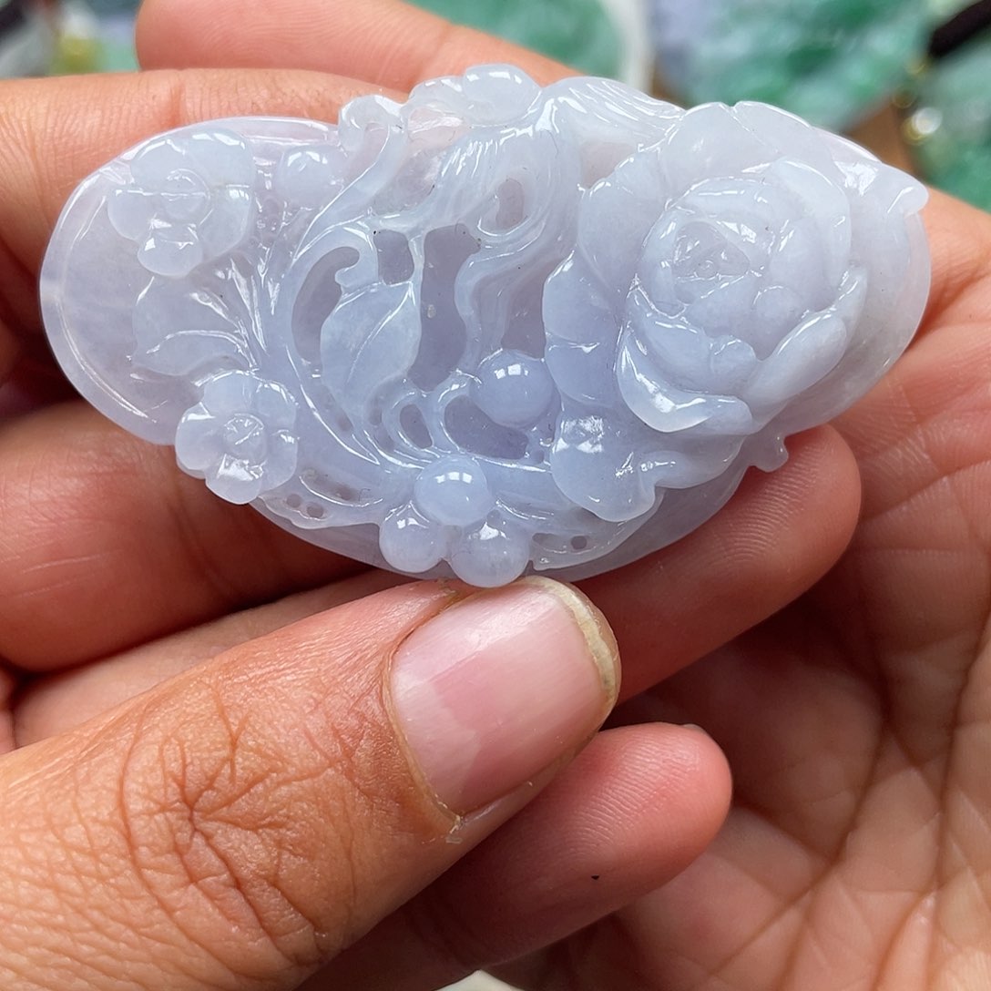 颈饰未镶嵌翡翠翡玉缘翡翠