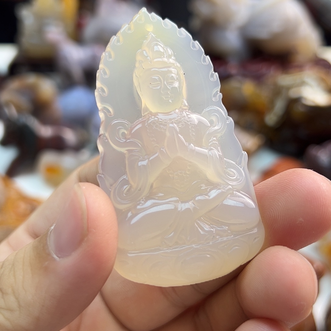 玛瑙/玉髓未镶嵌颈饰