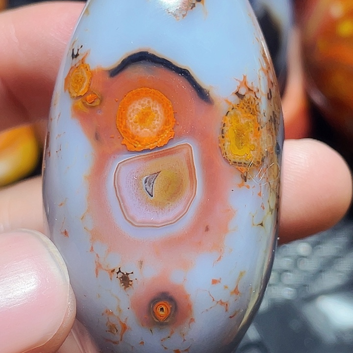 玛瑙/玉髓玛瑙未镶嵌天**～