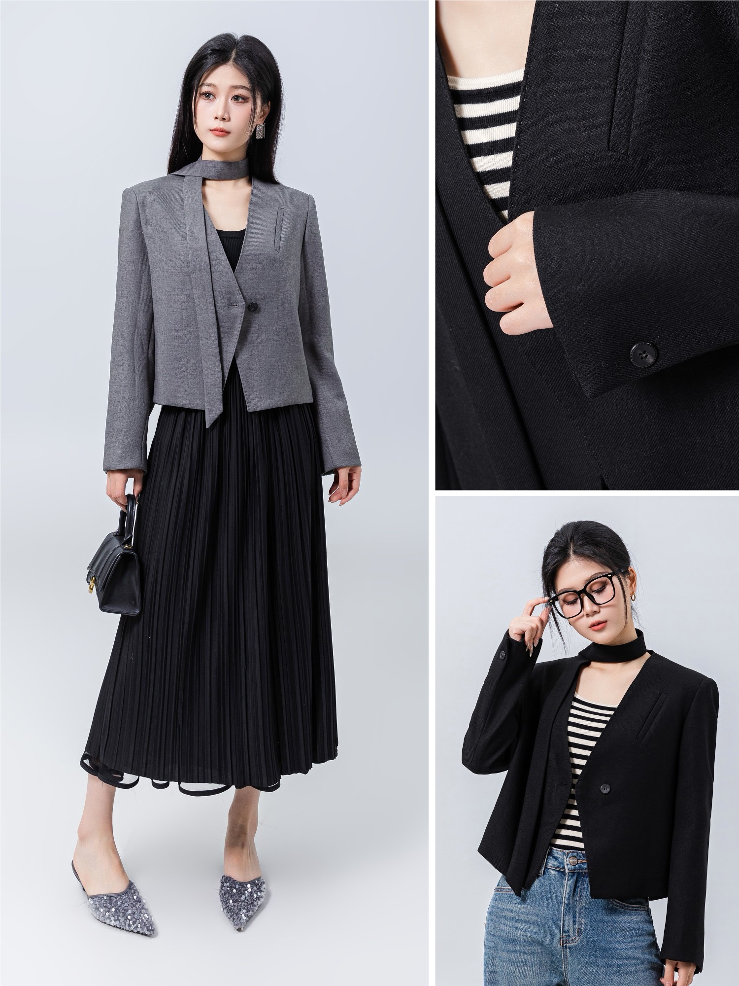 湖南她之蝶25春季新款小西装2251059