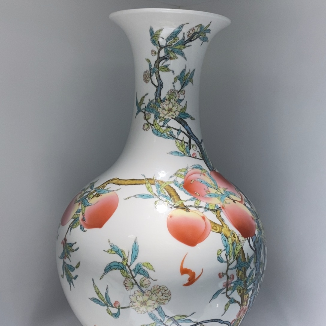 摆件景德镇陶瓷花瓶摆件