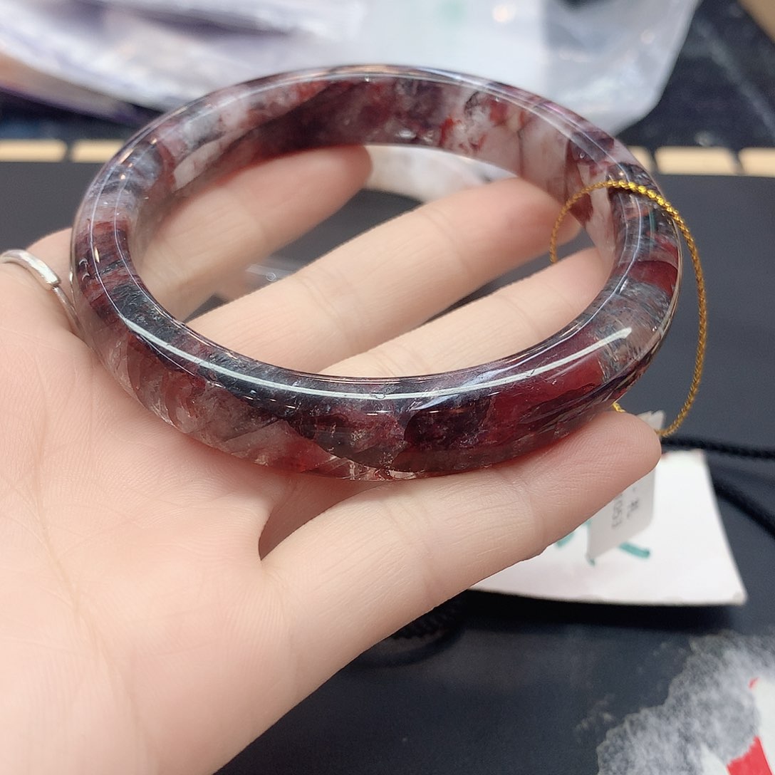 水晶手镯未镶嵌6（瑕疵6160