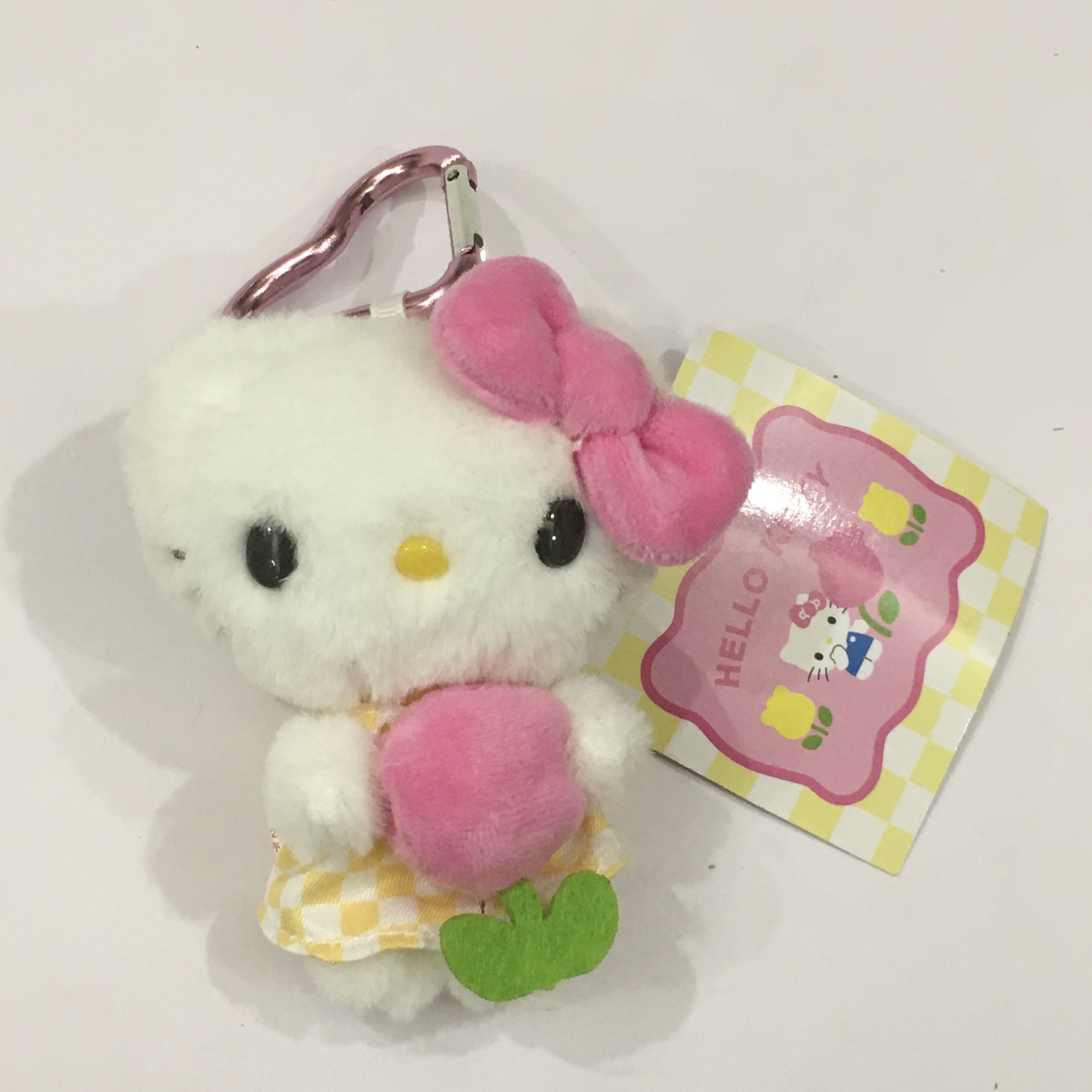 可爱郁金香Kitty包包挂件毛绒玩偶挂件包包挂饰