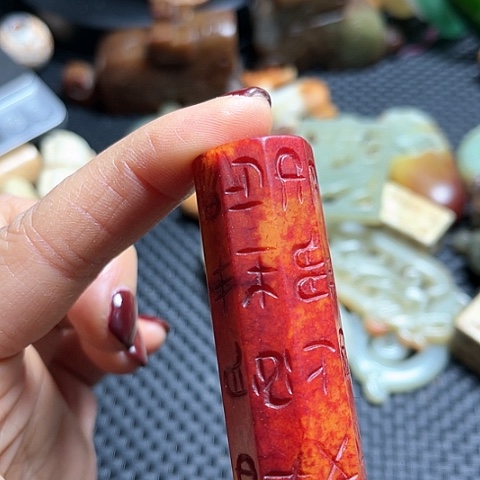 白玉菩提吊坠摆件