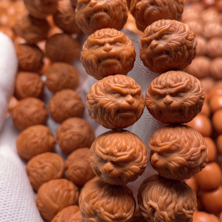 猴头核桃吊坠啊*呀斗战胜佛