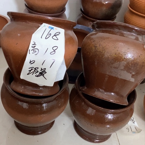 红陶粗陶花盆168