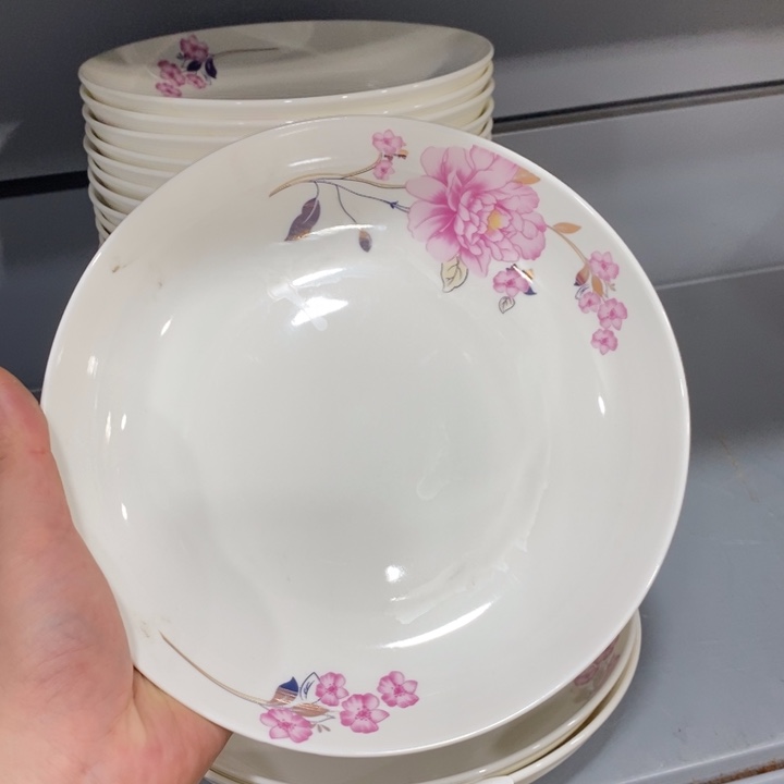 .***香碗160号8个装8英寸深圆盘