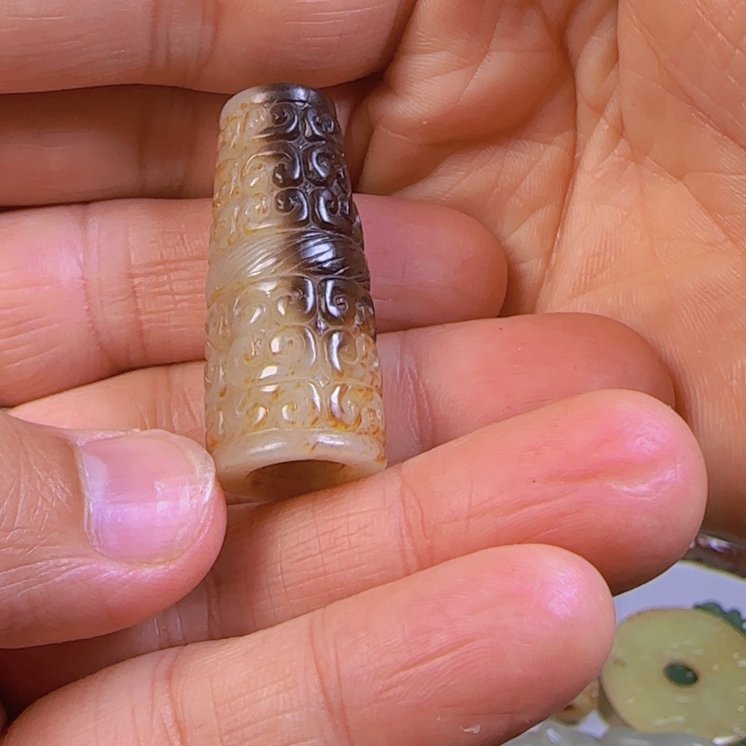 和田玉车挂未镶嵌