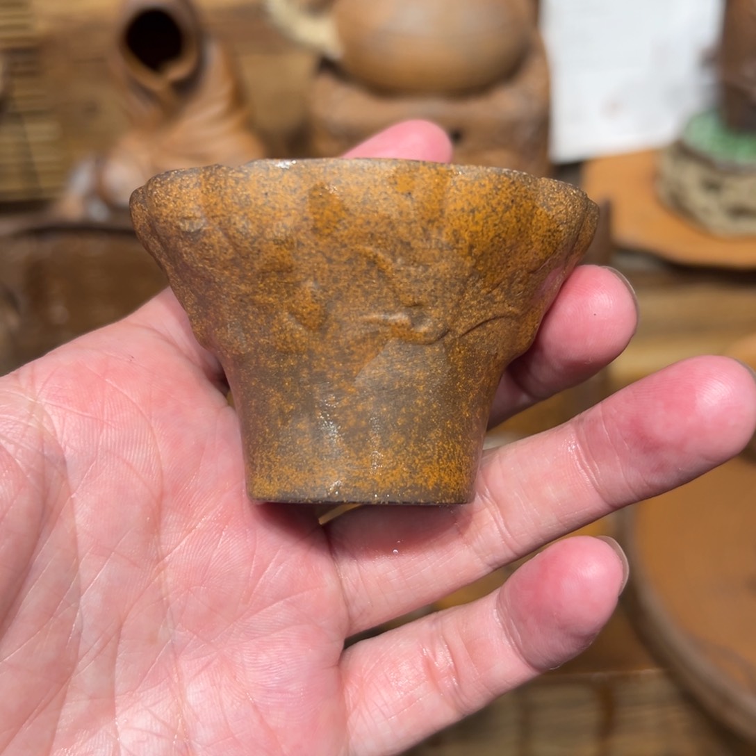 复古风格老陶泥系列茶盘茶具