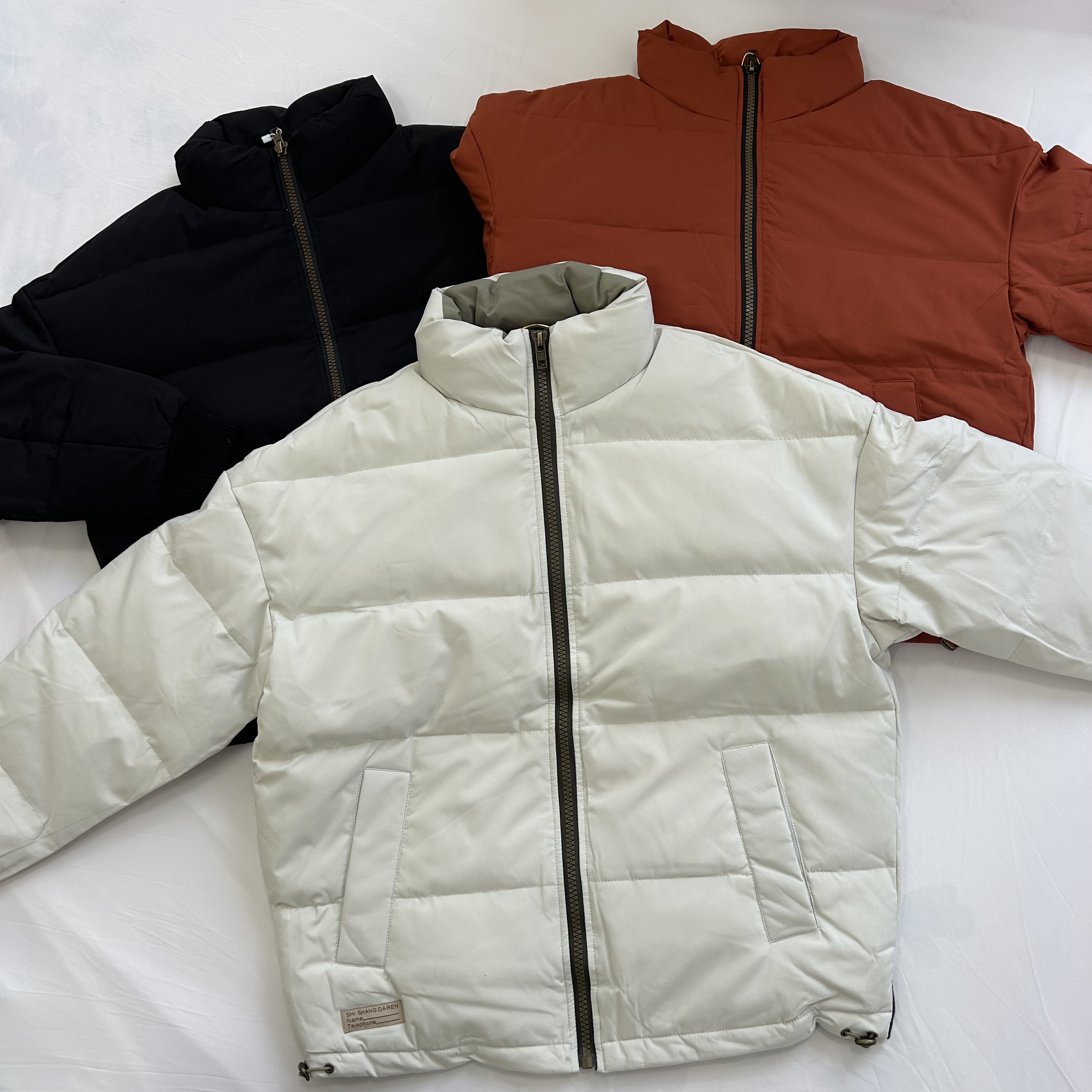 断码清仓男女同款2025冬季新款立领白鸭绒羽绒服休闲百搭保暖外套