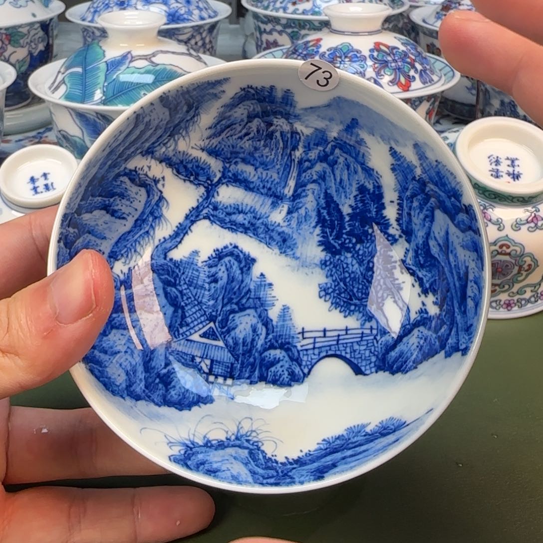 彦祖纯手工手绘茶具73