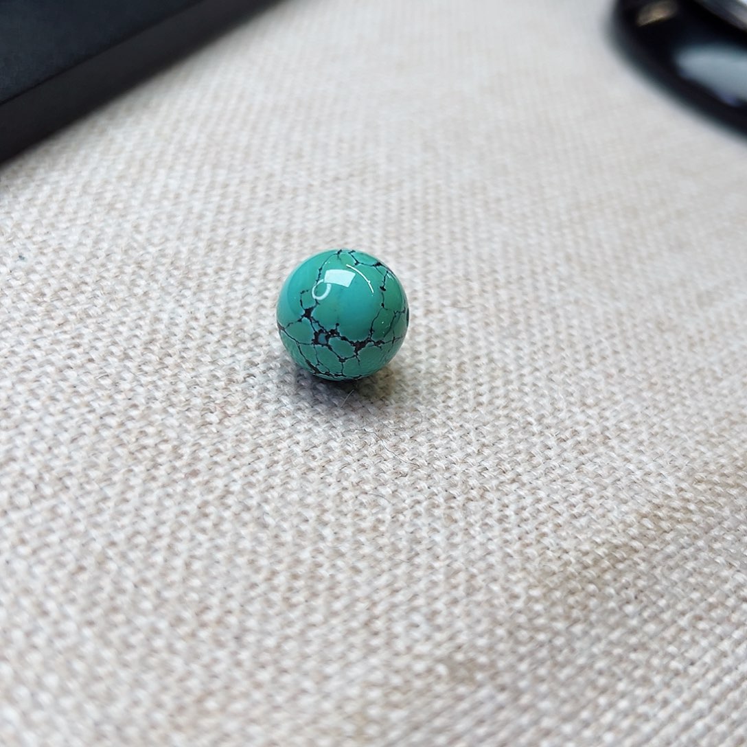 未镶嵌绿松石珠宝奇石13.8