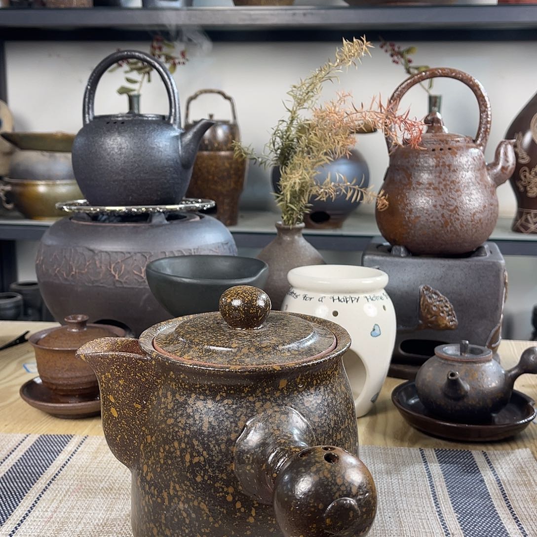 紫砂粗陶实用砂锅