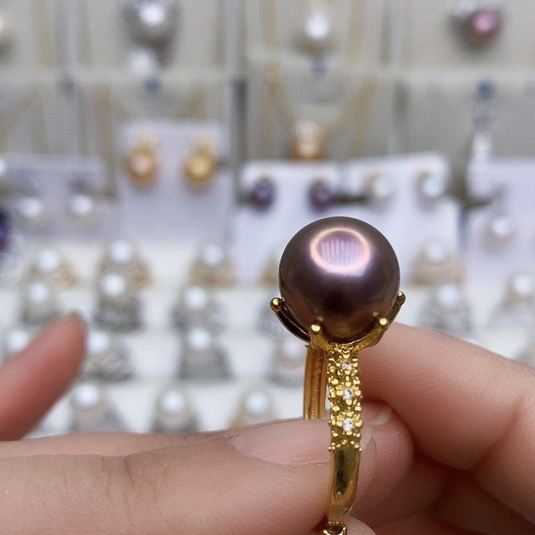 淡水珍珠颈饰合金