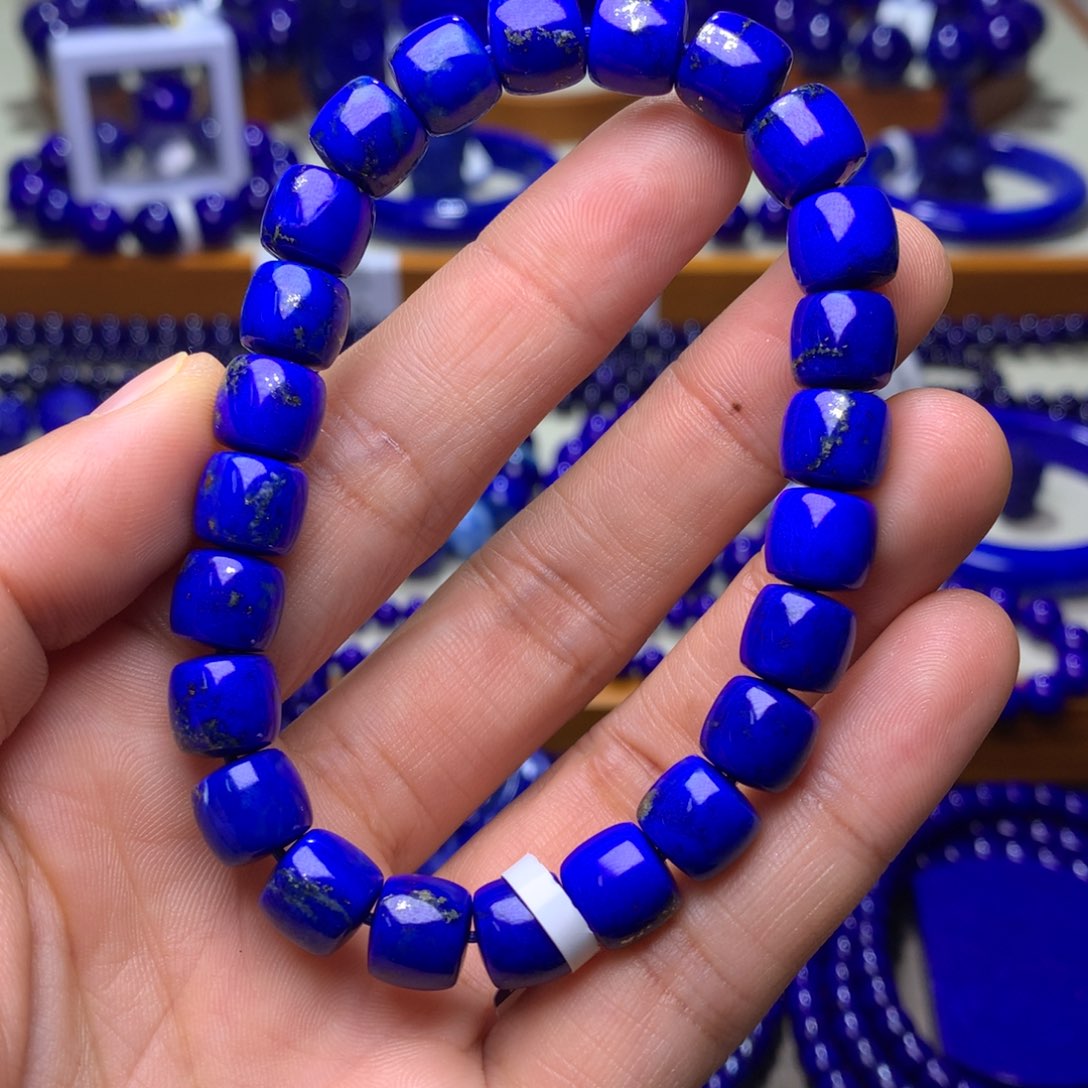 青金石手串未镶嵌9mm30