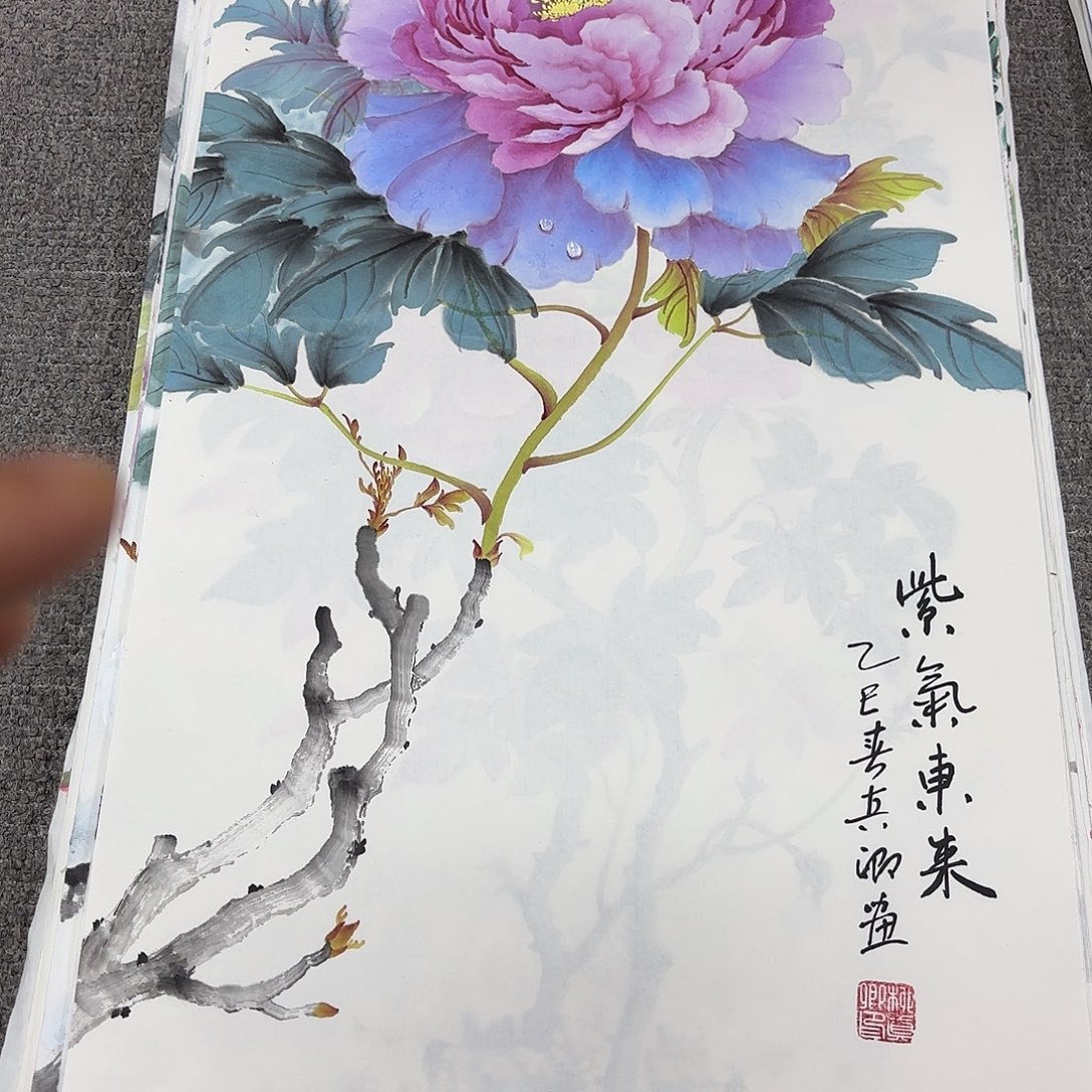 国画国画作品多次在国内外