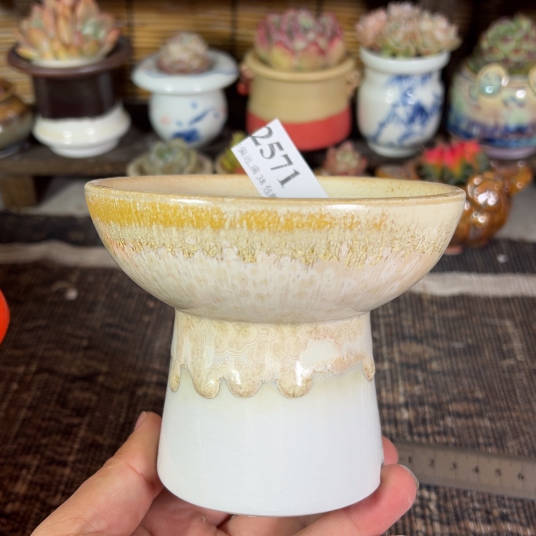 红陶口10高9 景德镇手工花盆