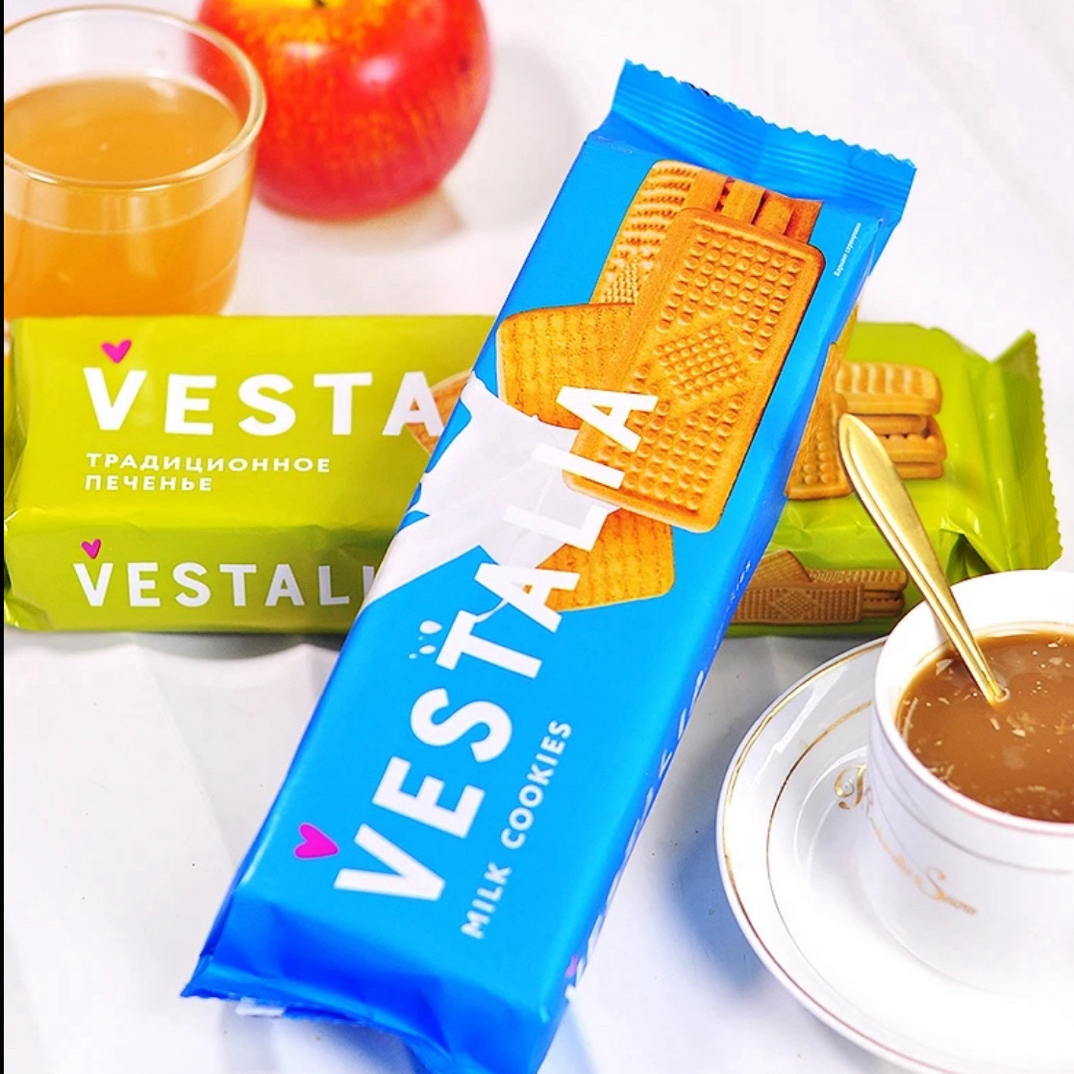 【拍一发三】慈润尼牌维斯塔利亚牛奶传统甜味饼干300g/包