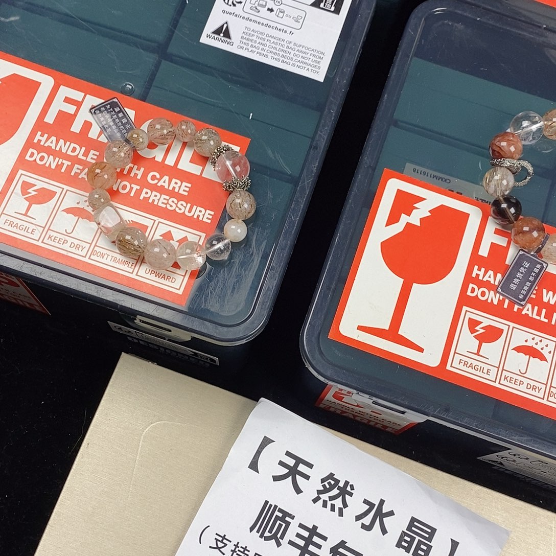 水晶手链银S925镶嵌