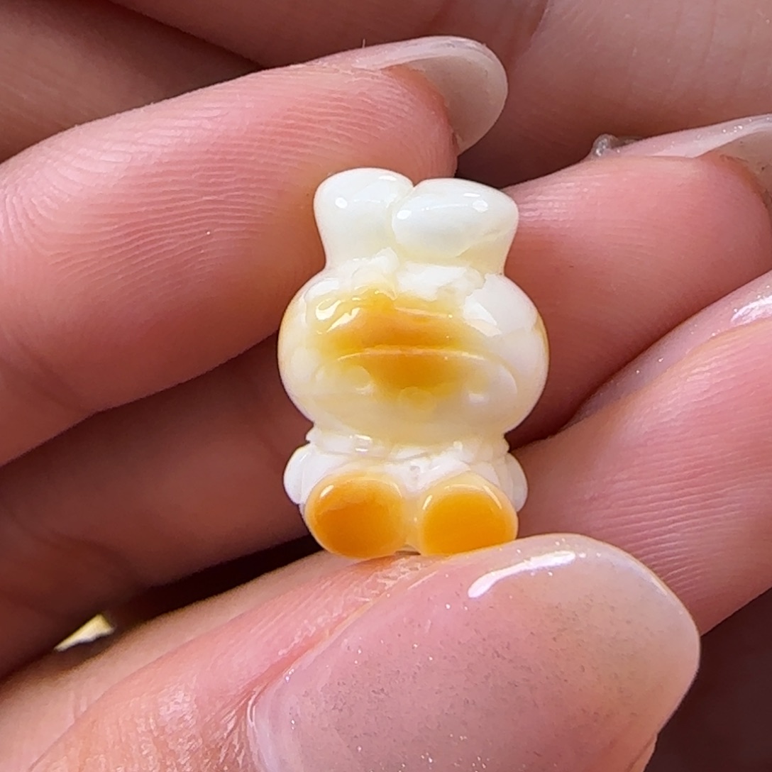 琥珀未镶嵌珠宝奇石小***悄