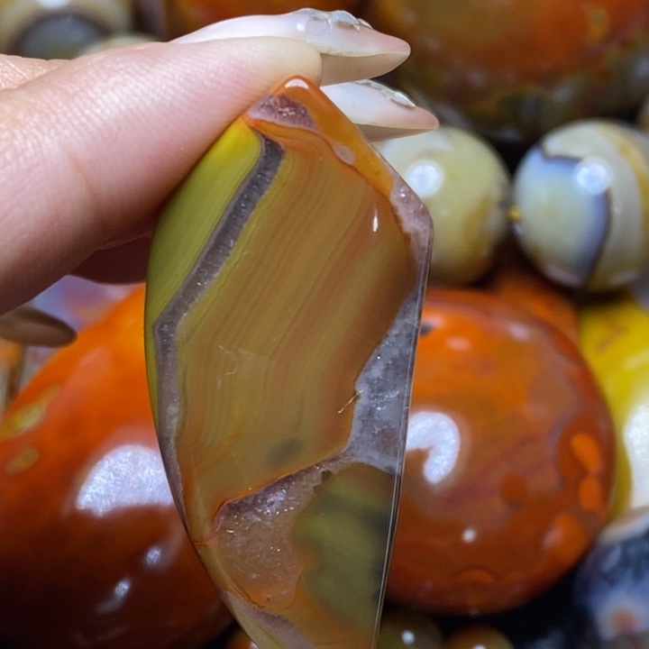 玛瑙/玉髓颈饰未镶嵌