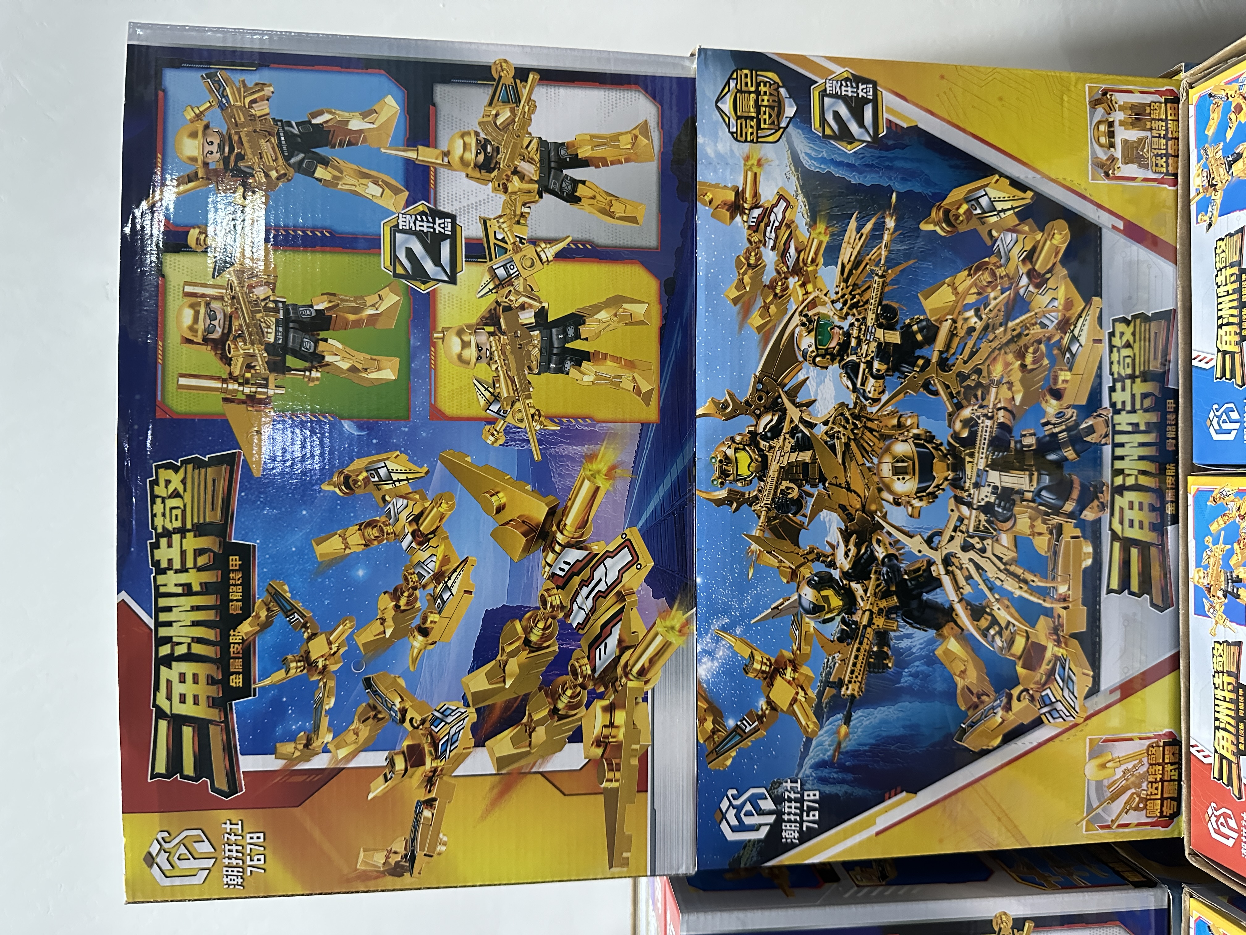 【1-28 三角洲特警积木】米奇玩具