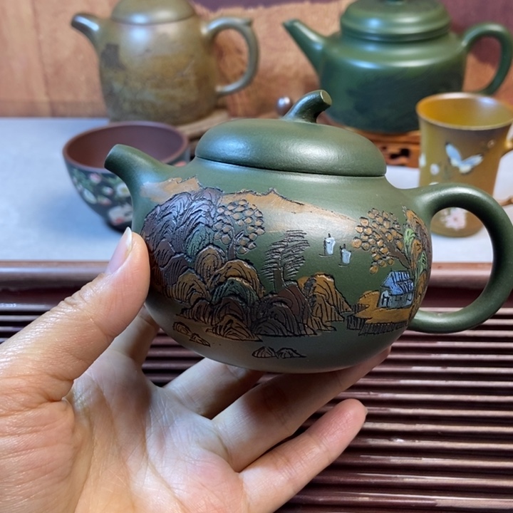 紫砂茶盘紫砂全手工