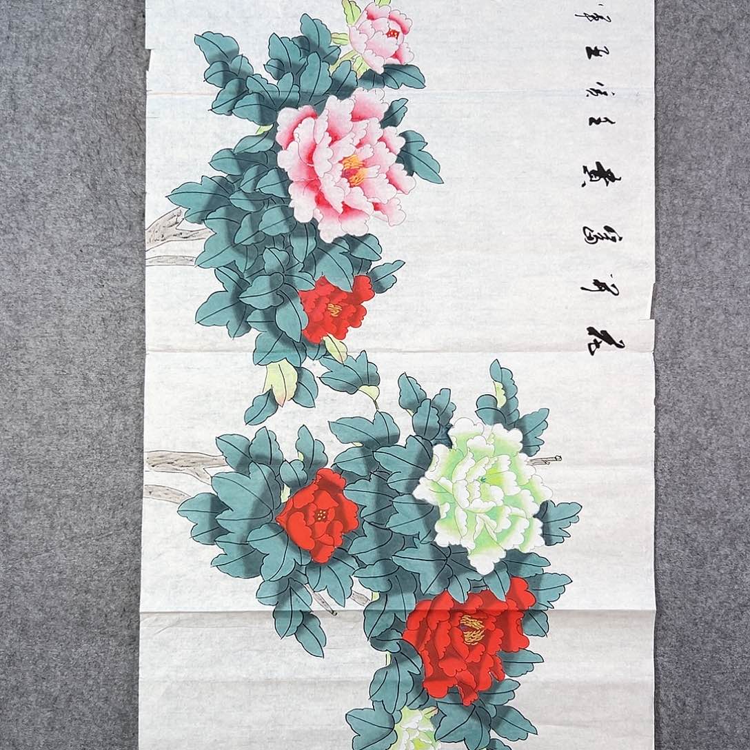 国画492 牡丹等植物资源优势明显