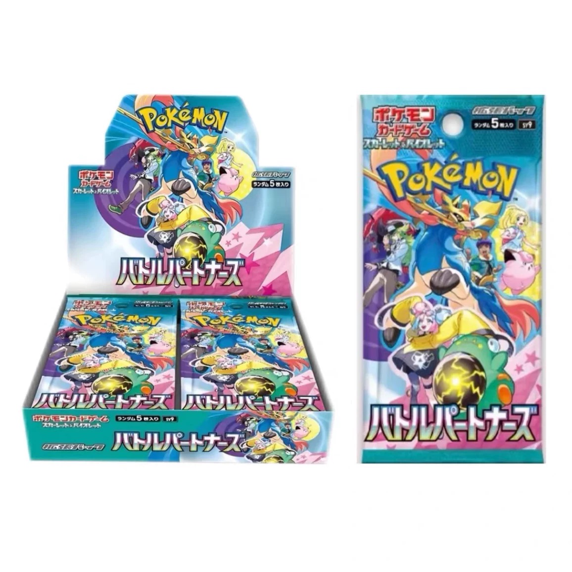 【日版Sv9】对战搭档收藏式卡牌 【盲盒商品，直播间代拆】