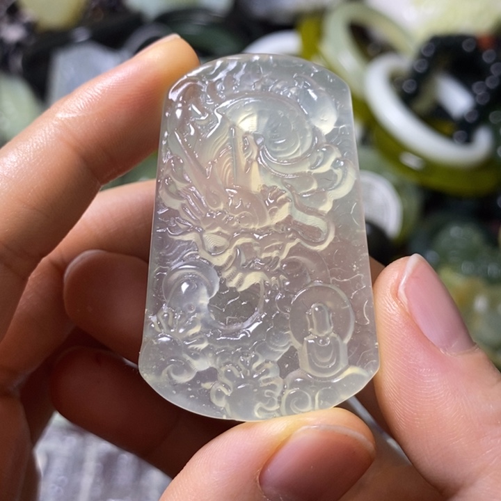 岫玉岫玉挂件未镶嵌