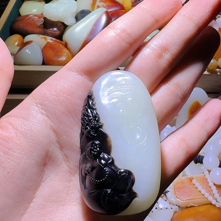 和田玉挂件未镶嵌奥****技