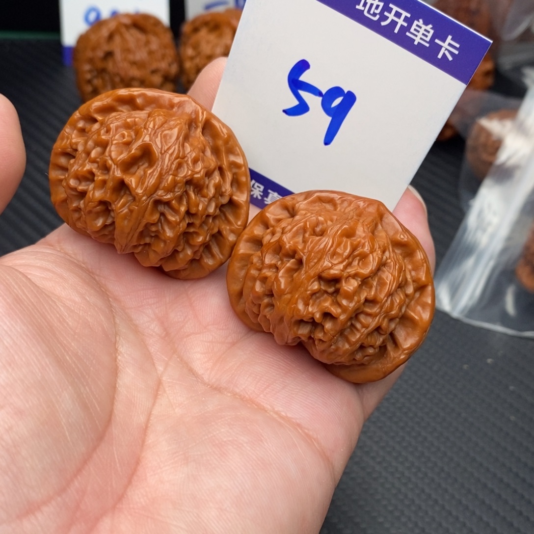文玩核桃把件宫灯42