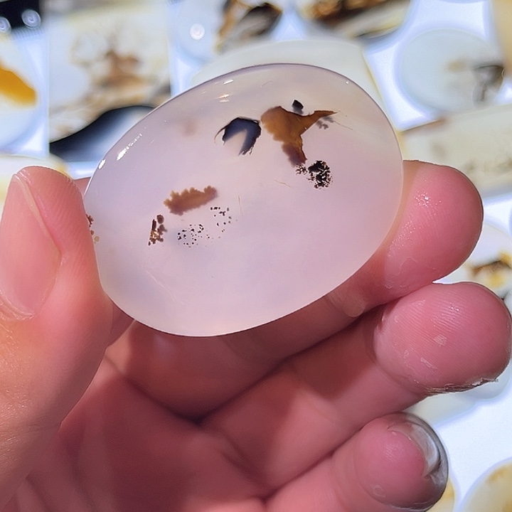 玛瑙/玉髓未镶嵌吊坠(不含链)