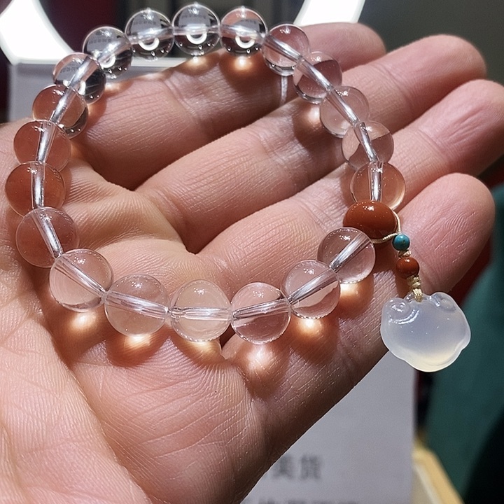 水晶手链未镶嵌如意