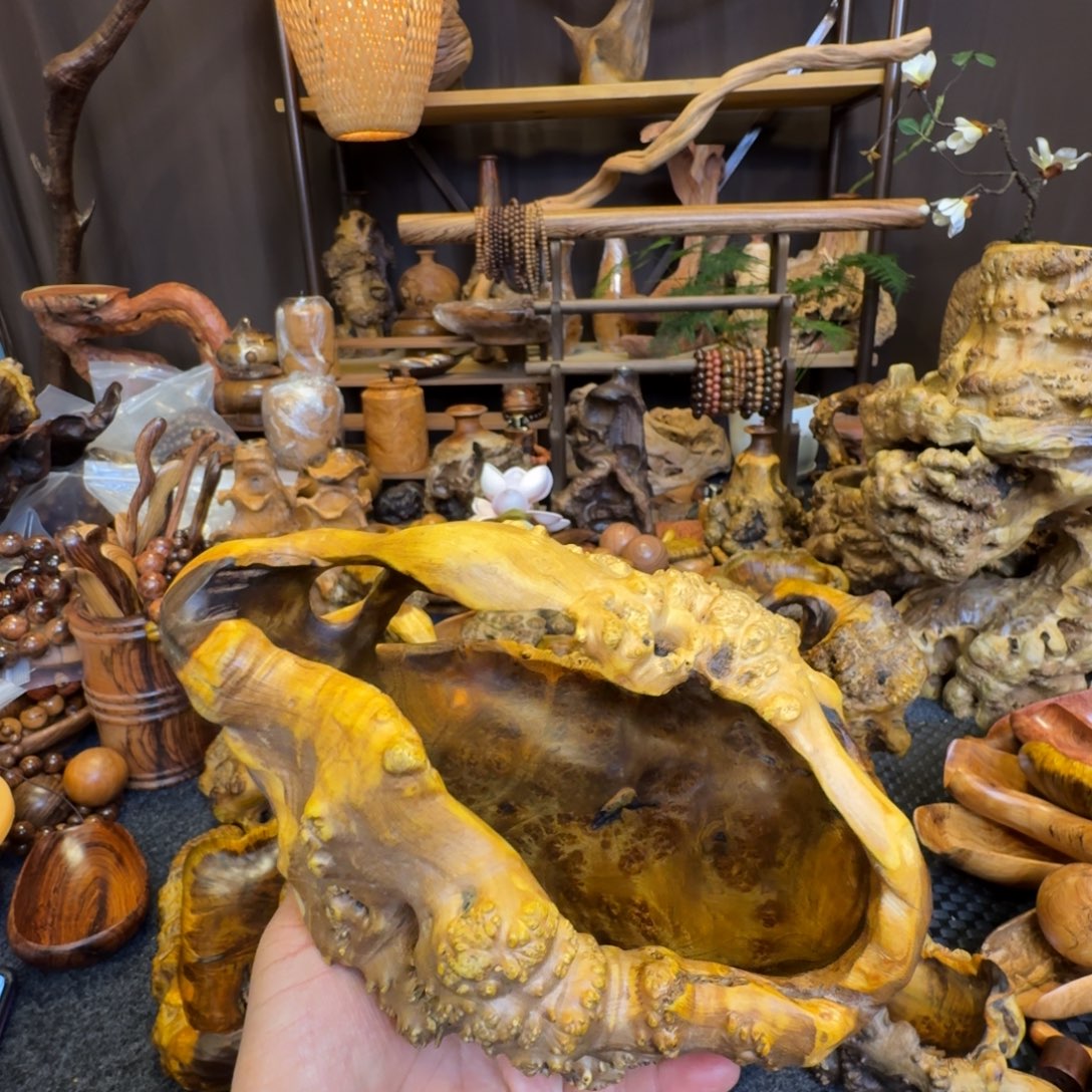 ****象花梨木类贵黄鬼柳紫檀麻梨等硬木手作