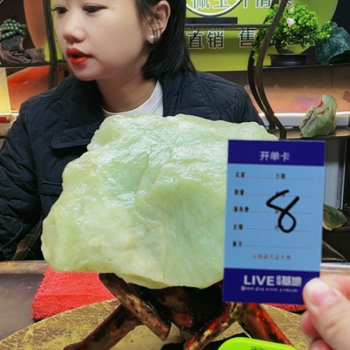 【闪购商品】蛇纹石玉原石未镶嵌?****?