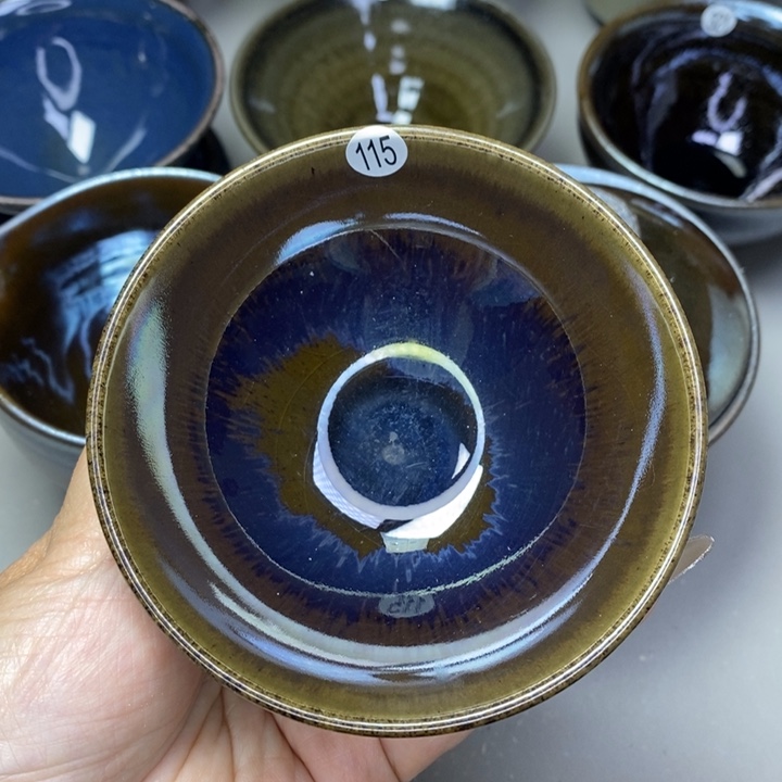 茶盏建窑建盏柴烧主人杯