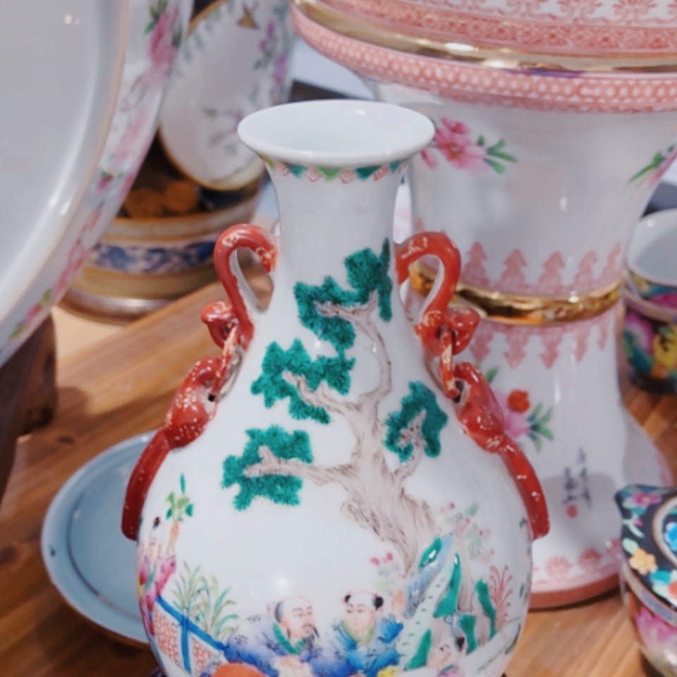 【闪购商品】紫砂茶盘胡*人物1个