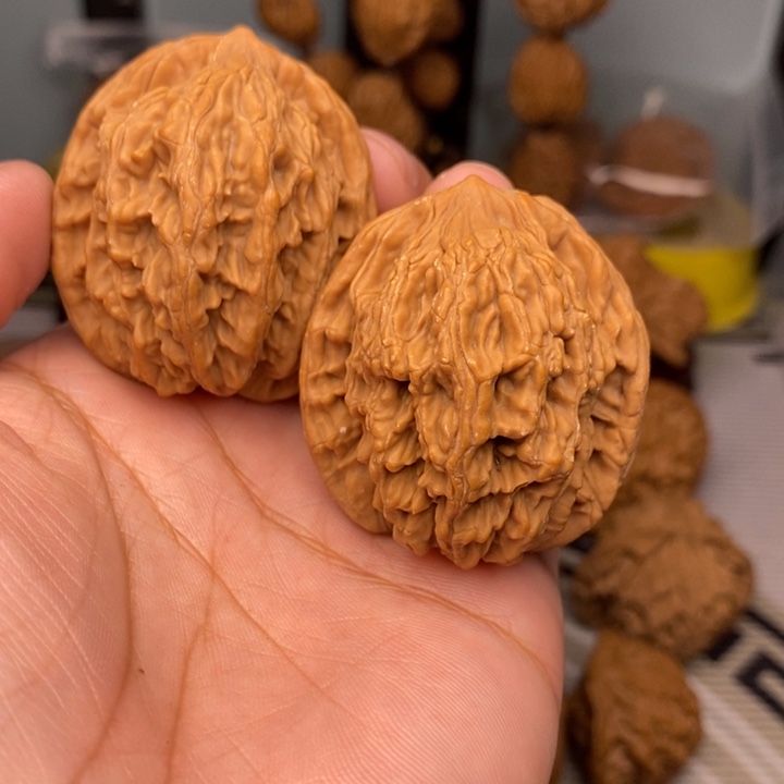 吊坠文玩核桃虎头