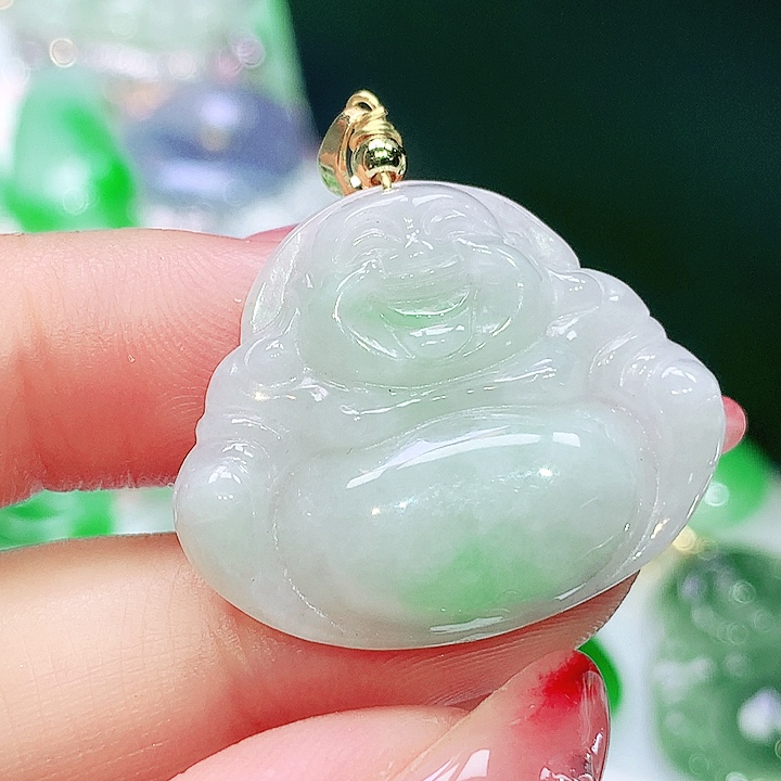 翡翠未镶嵌项圈翡翠