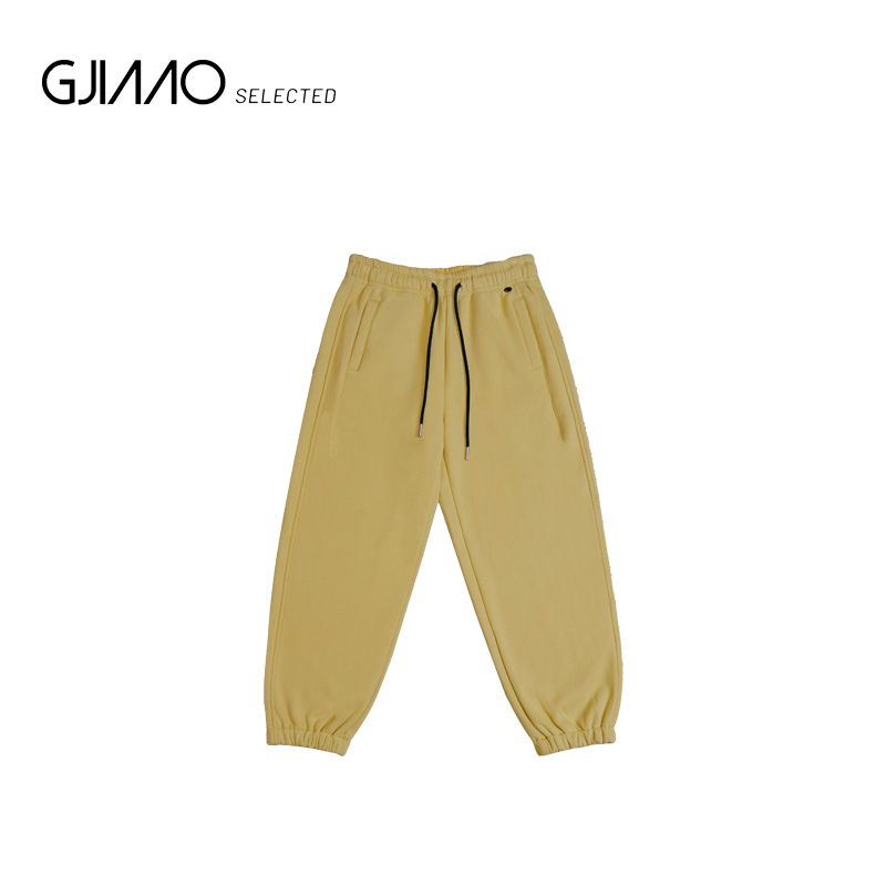 9065 刺绣字母运动裤