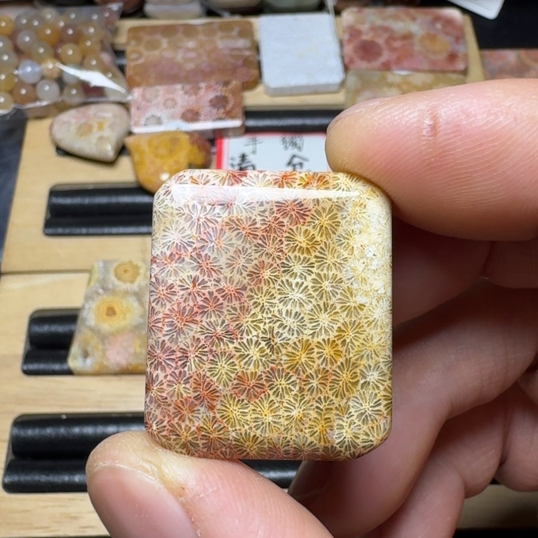 硅化玉纯天然色有机玉石未镶嵌